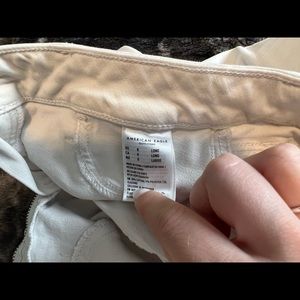 American Eagle Outfitters white jeggings